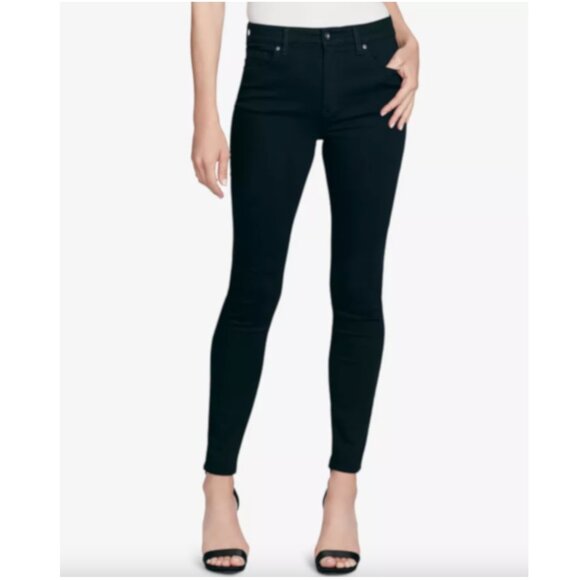 Jessica Simpson Denim - Jessica Simpson Adored Hi Rise Skinny Jeans - Black - Size 26